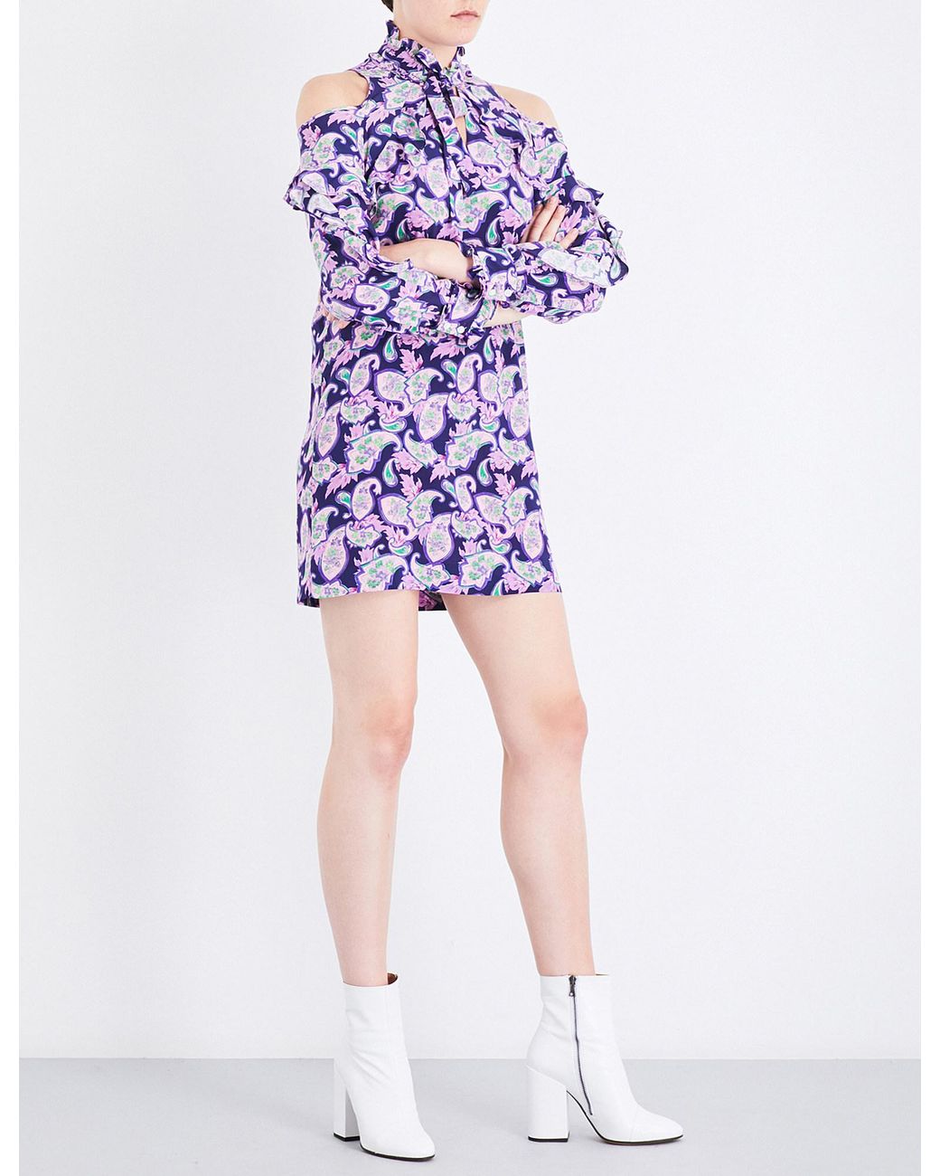 Sandro 2025 paisley dress