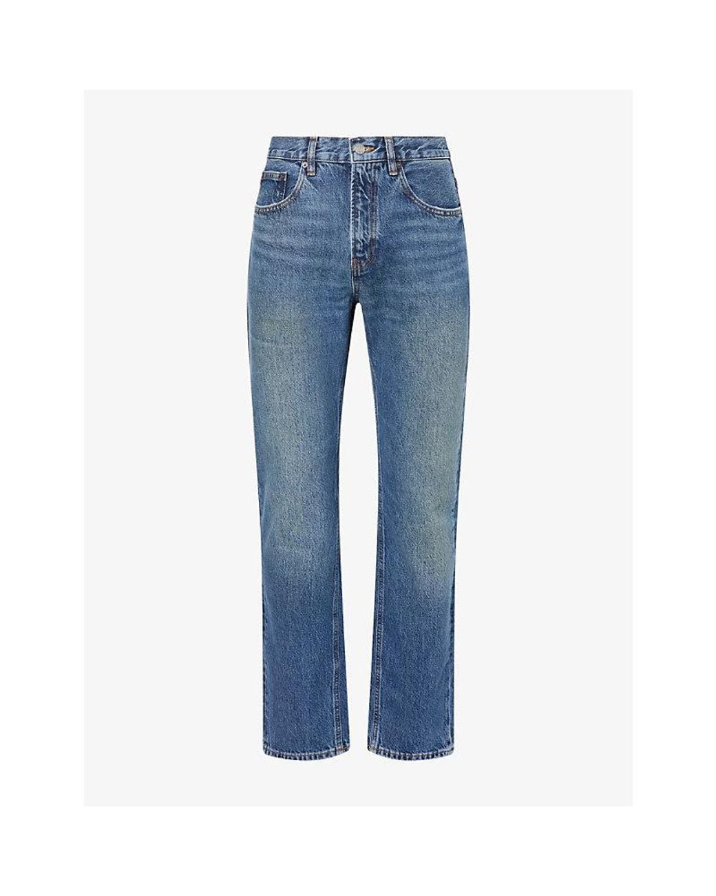 FRAME Blue The Classic Straight-Leg Denim Jeans for men