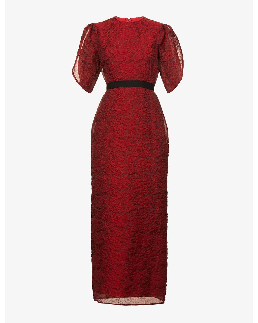 ERDEM Anne Floral-Print Silk Chiffon Dress - We Select Dresses