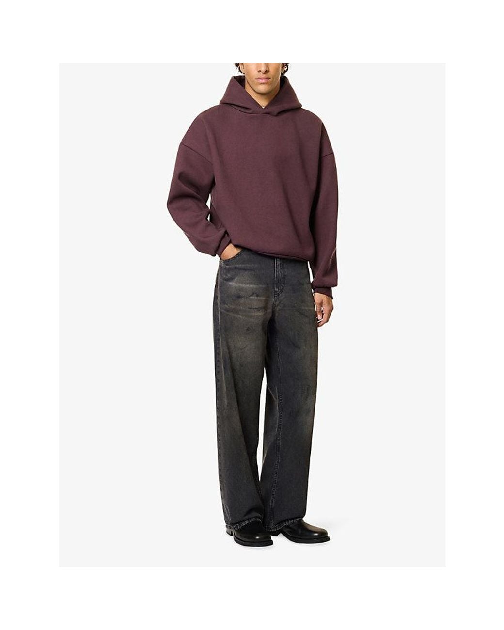 Seventh Purple V2 Cotton-Blend Hoody for men