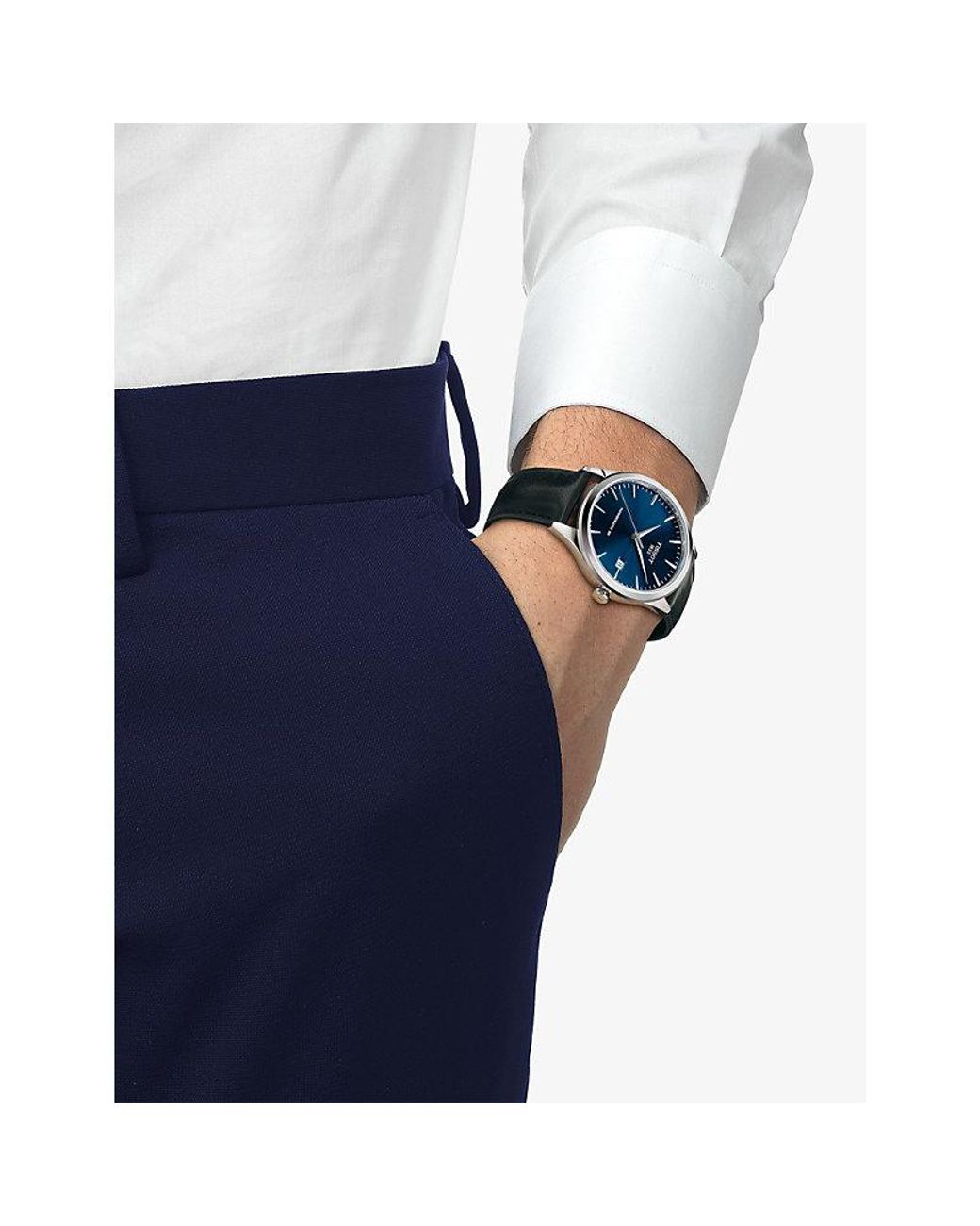 Tissot Blue Classic Dream Stainless-Steel Automatic Watch 40Mm for men