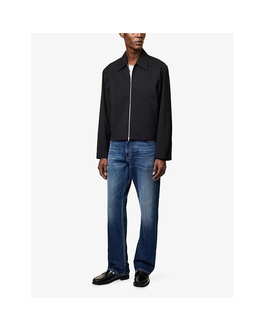 Replay Blue Cley Bootcut Denim Jeans for men