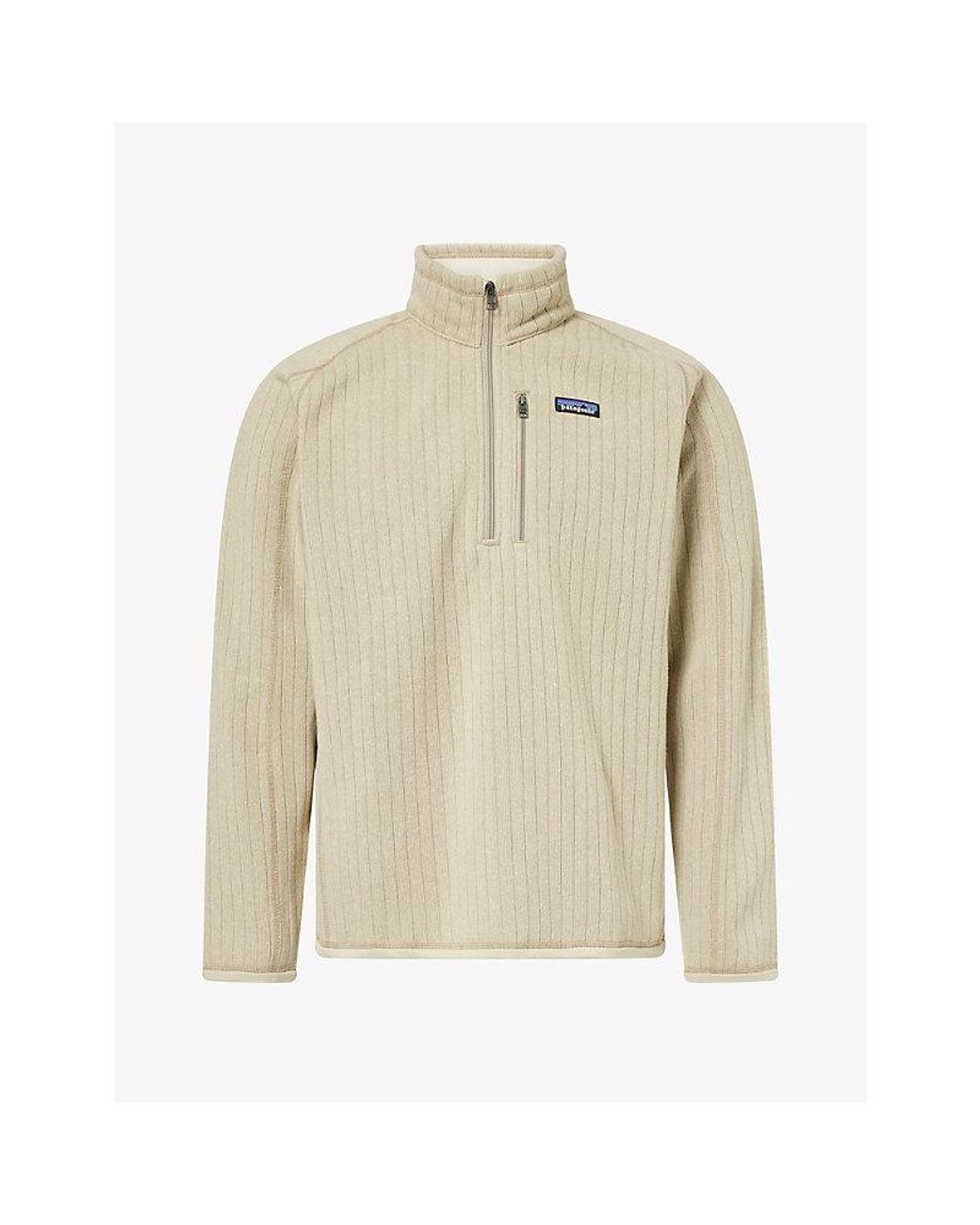 Patagonia Natural Better Sweater 1/4-Zip Fleece Pullover for men