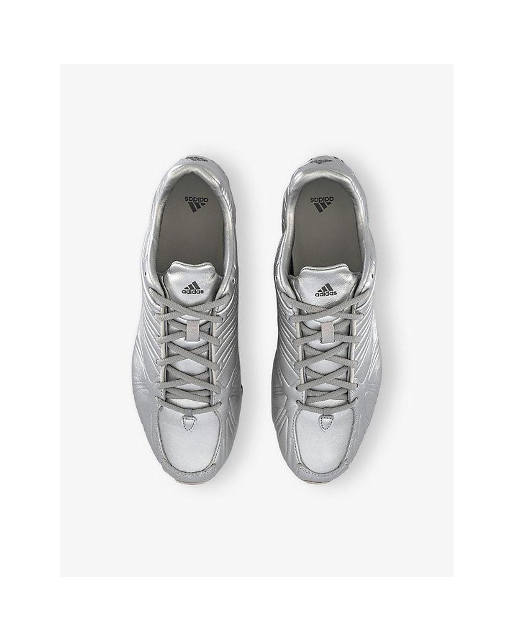 Adidas White Ghost Sprint Leather Trainers for men
