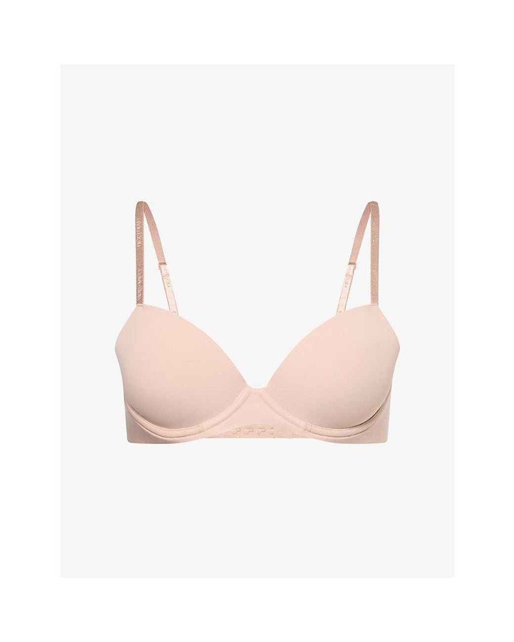 Calvin Klein Pink Perfectly Fit Custom Lift Demi Bra