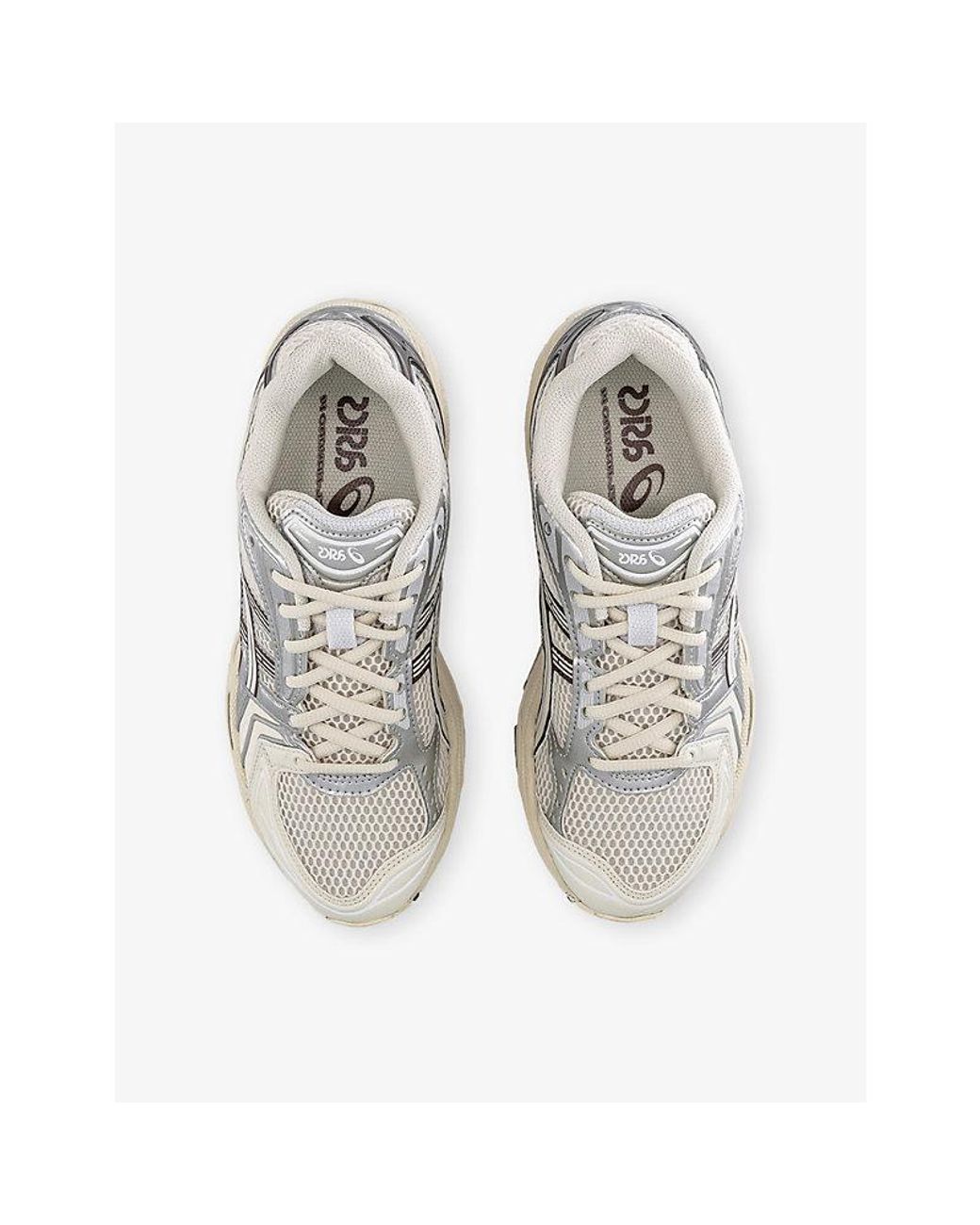 Asics White Gel Kayano 14 Woven Trainers for men