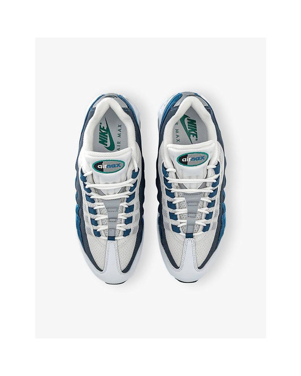 Nike Blue Air Max 95 Zip Woven Trainers for men
