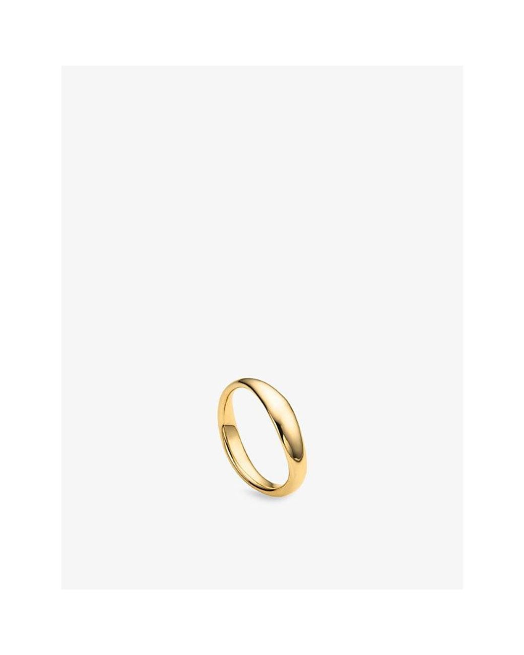 Monica Vinader Metallic Nura Reef 18Ct-Plated Vermeil Sterling- Ring
