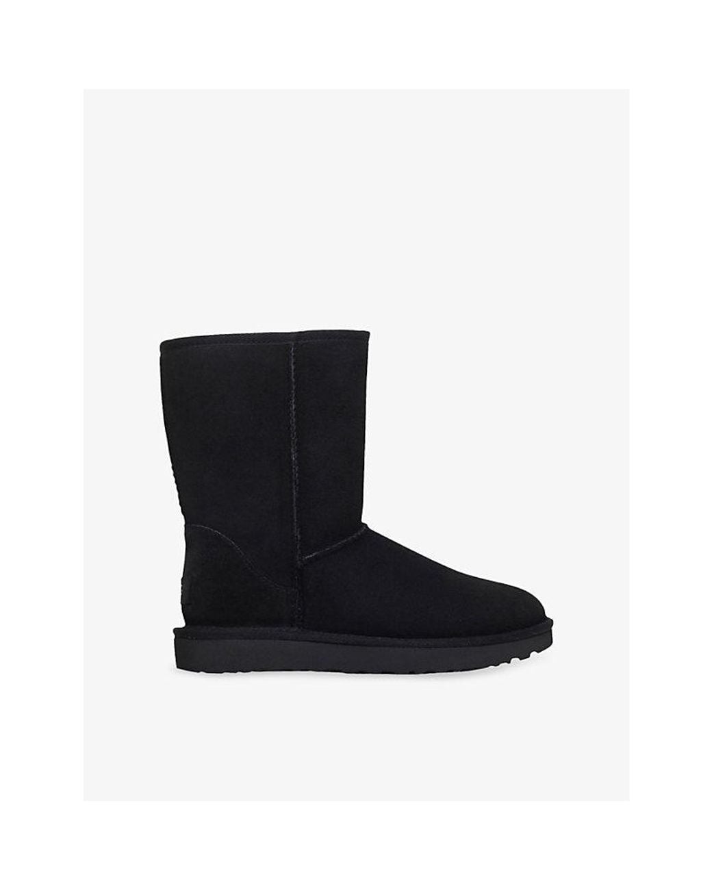 Ugg Black Classic Ll Short Sheepskin Boots