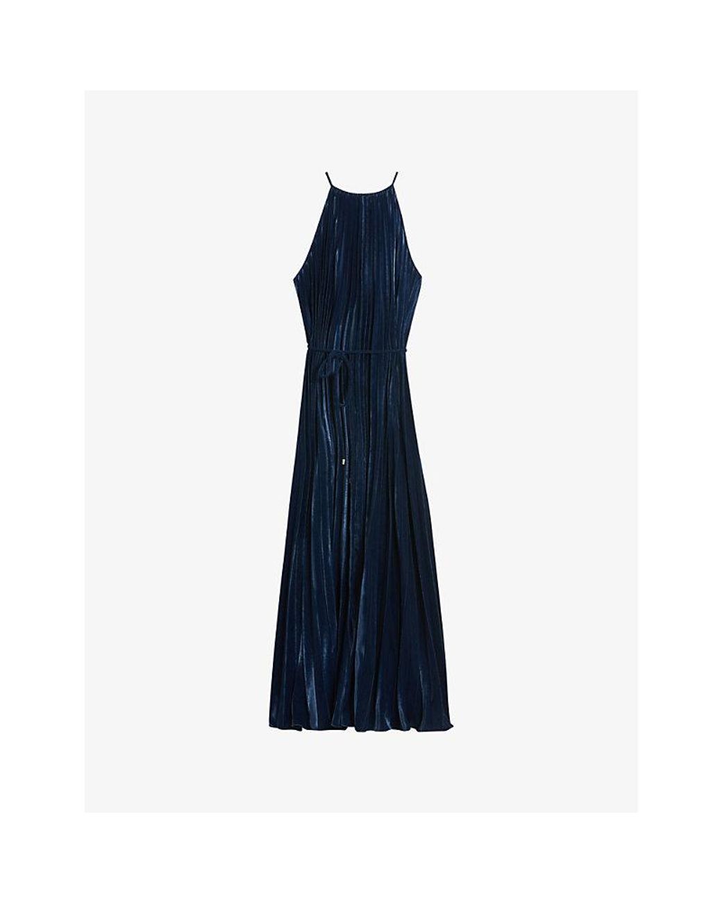 Ted baker cheap pleated velvet