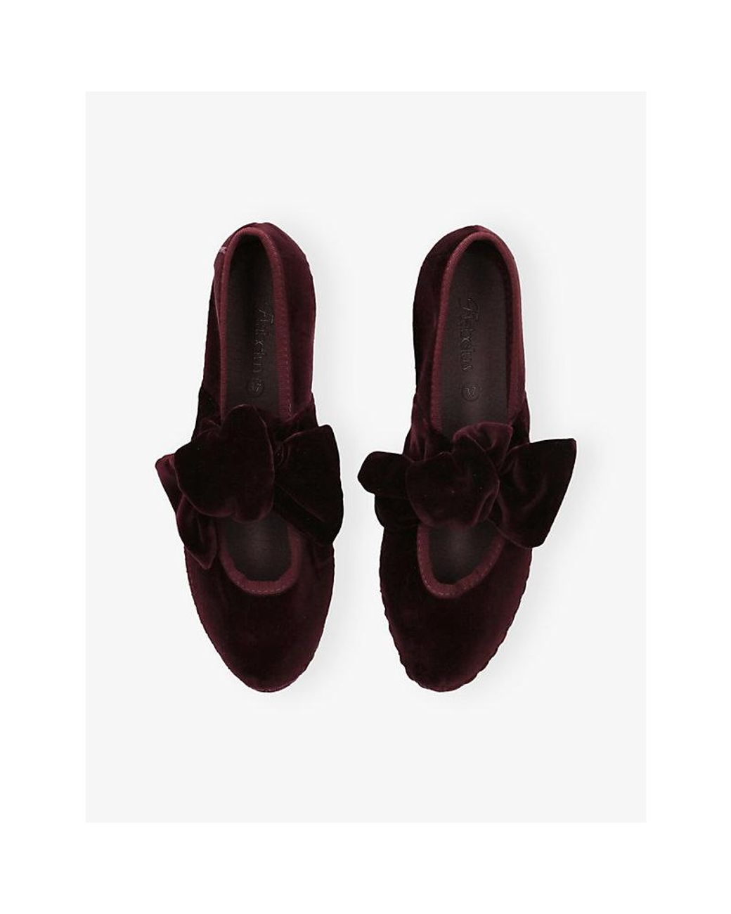 Flabelus Black Lyra Velvet Slippers