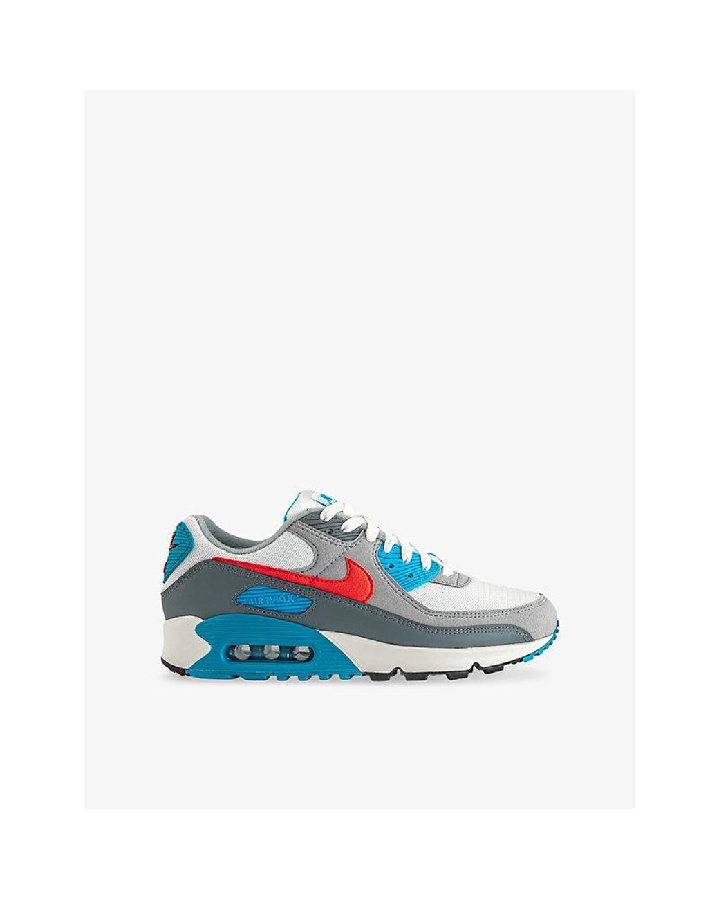 Nike Blue Air Max Iii Leather And Mesh Trainers for men