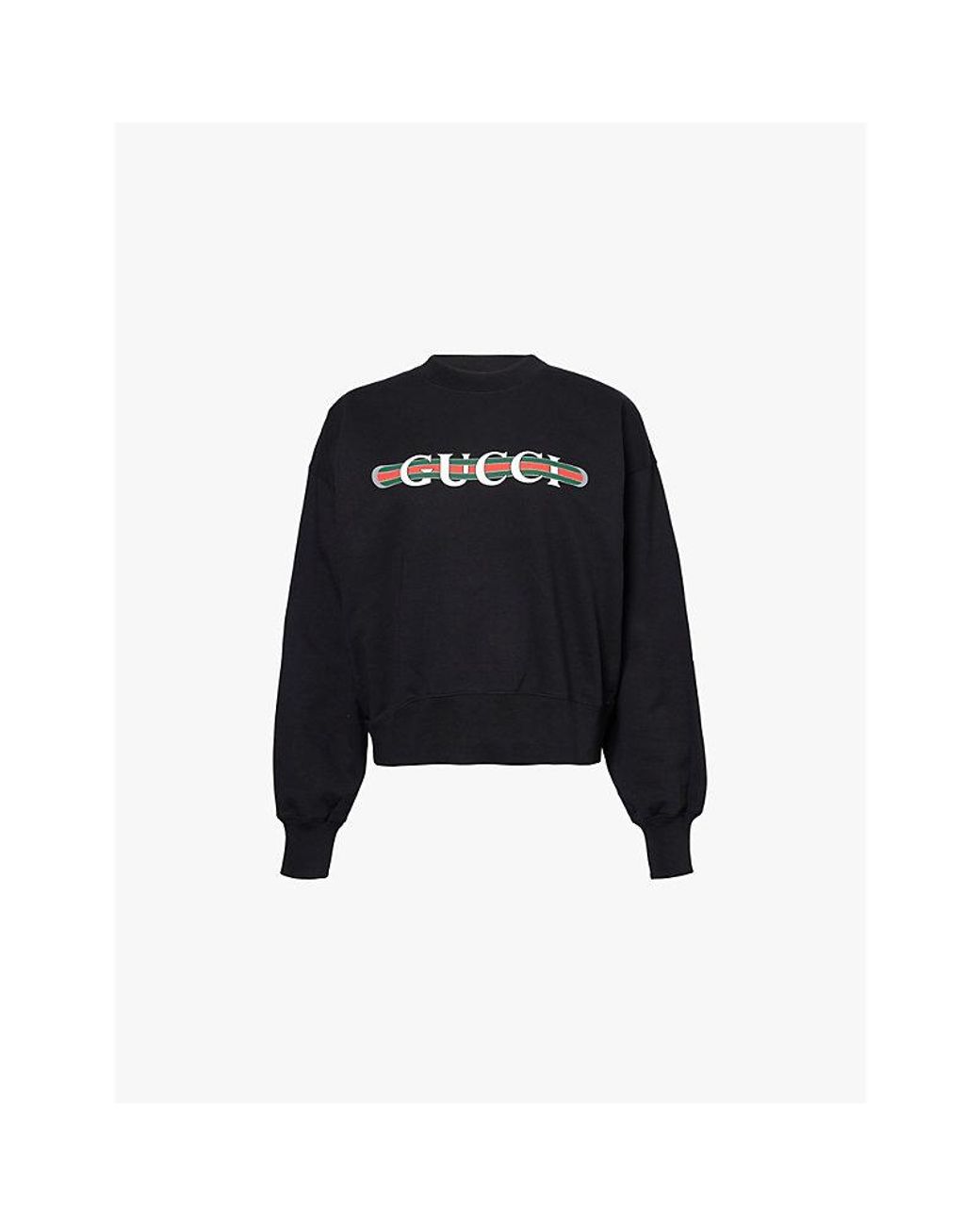 Multicolour logo relaxed fit sweatshirt hotsell