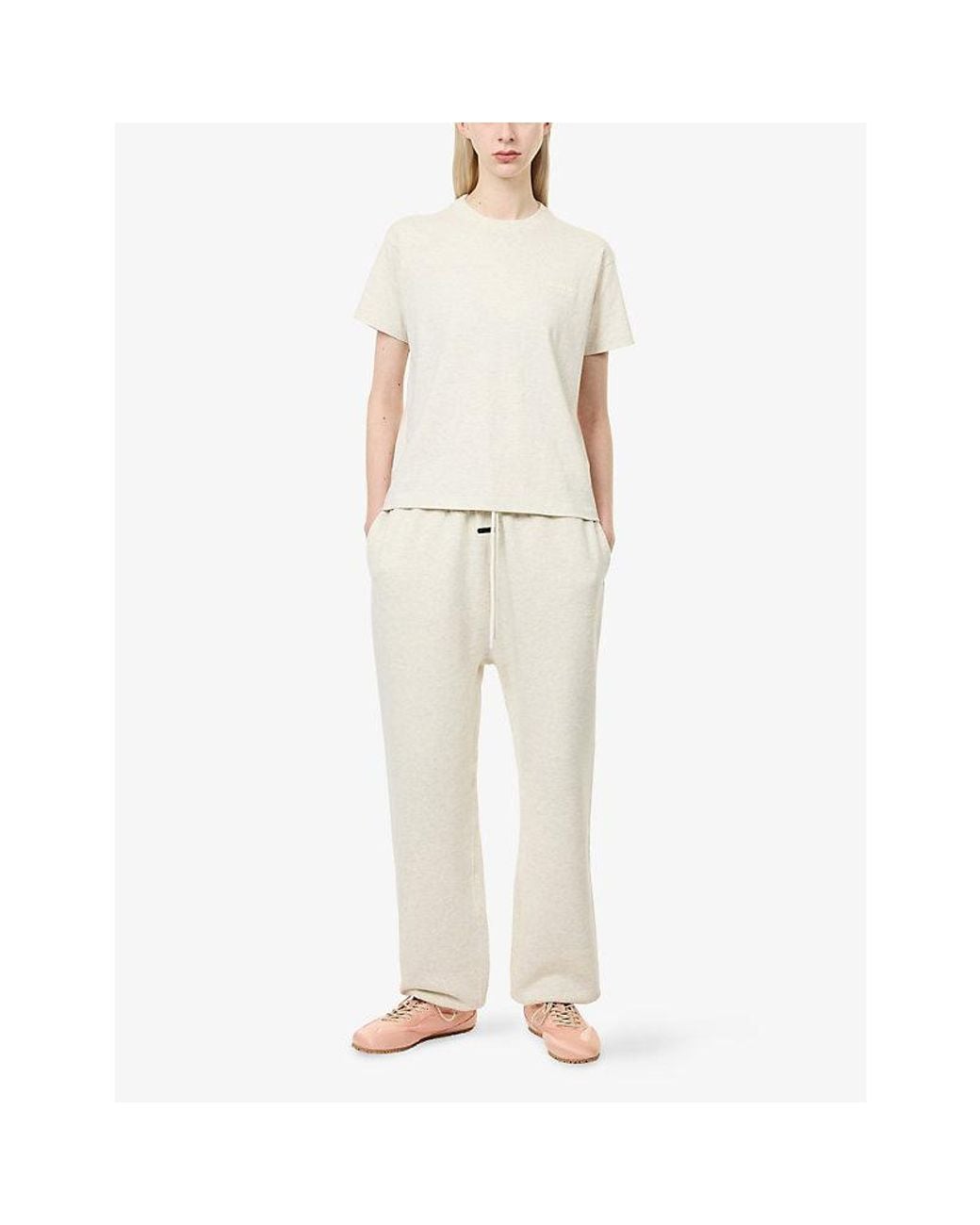 Fear Of God Natural Classic Short-Sleeve Cotton-Jersey T-Shirt