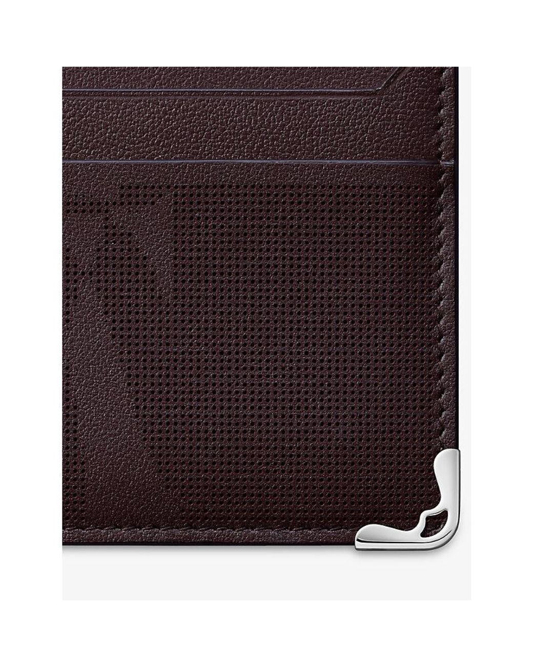 Cartier Purple Must De Leather Card Holder