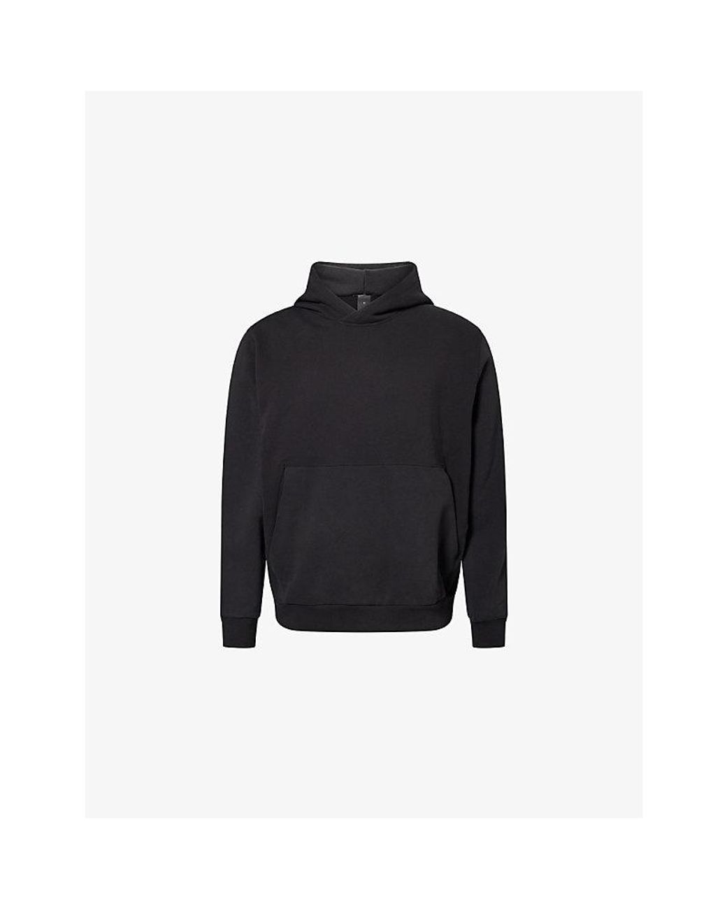 lululemon athletica Blue Steady State Pullover Cotton-Jersey Hoody for men