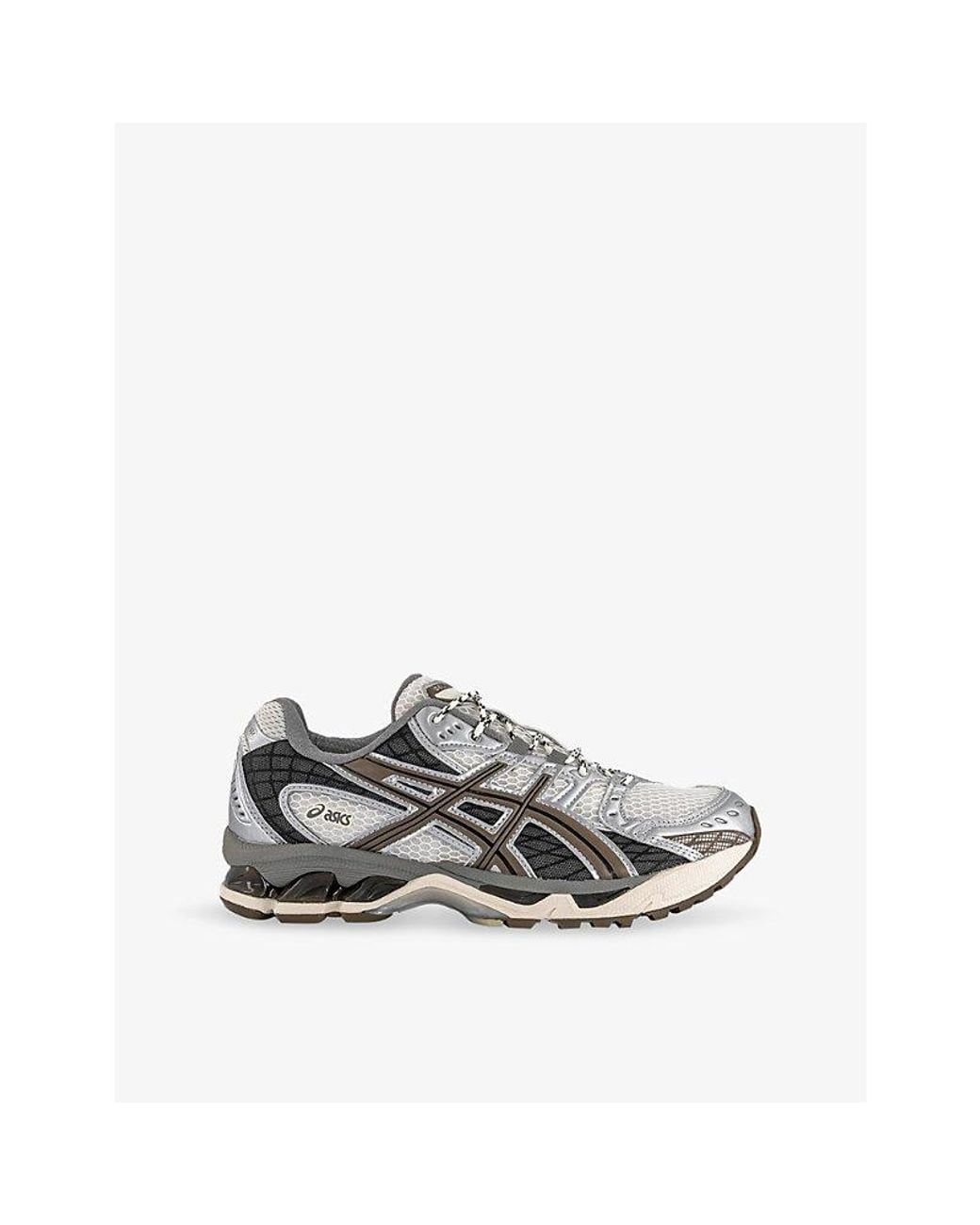 Asics Gray Gel Nimbus 10.1 Mesh Trainers for men