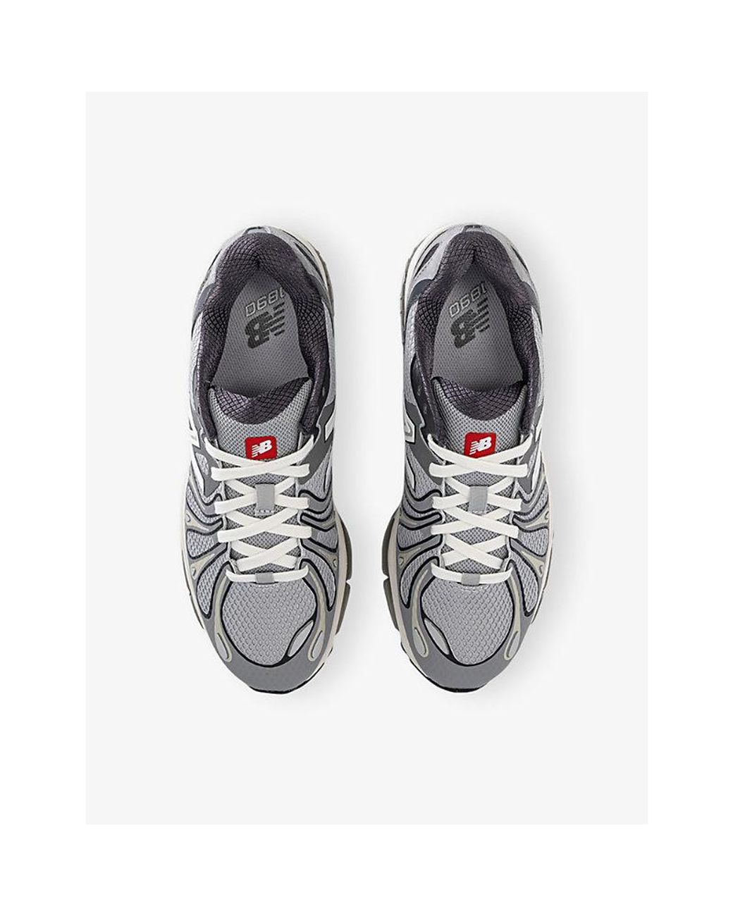 New Balance White Abzorb 1890 Mesh Trainers for men