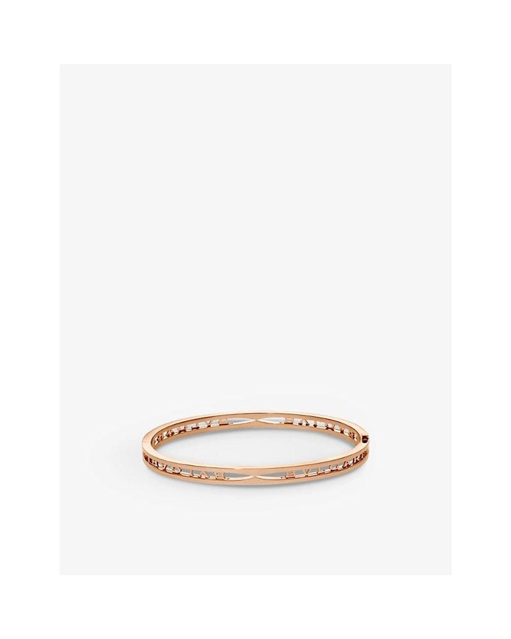BVLGARI Natural B.Zero1 18Ct Rose- Bangle Bracelet
