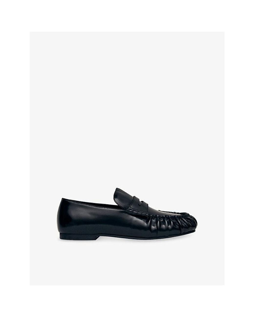 Alohas Blue Aven Leather Penny Loafers
