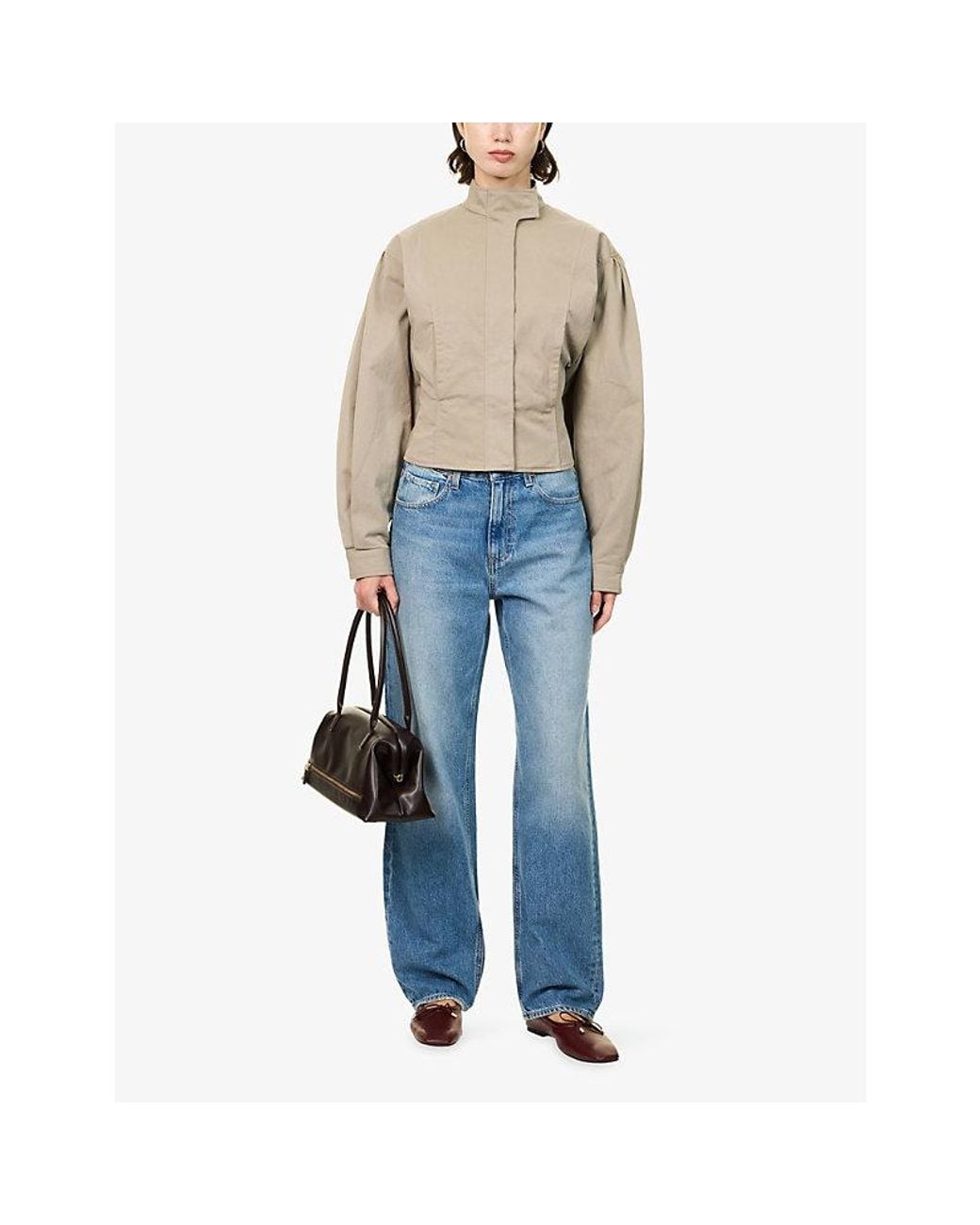 PAIGE Blue Emilie 31 Cotton Denim Jeans