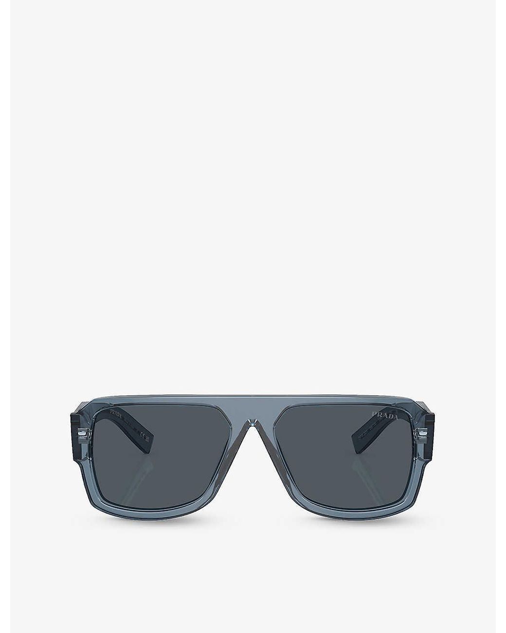 PRADA - PR08O square-frame sunglasses | Selfridges.com