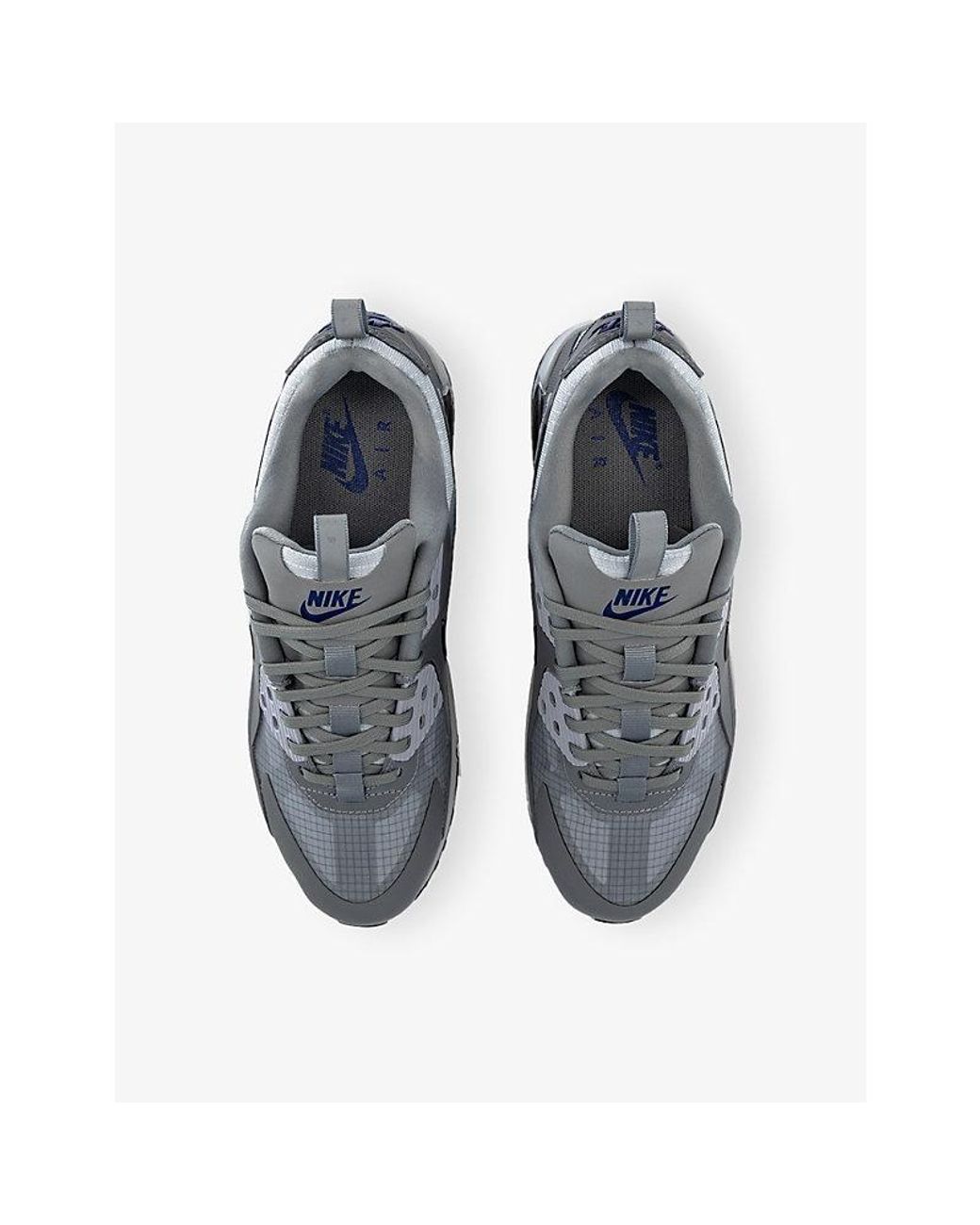 Nike Blue Air Max 90 Drift Leather And Mesh Trainers for men