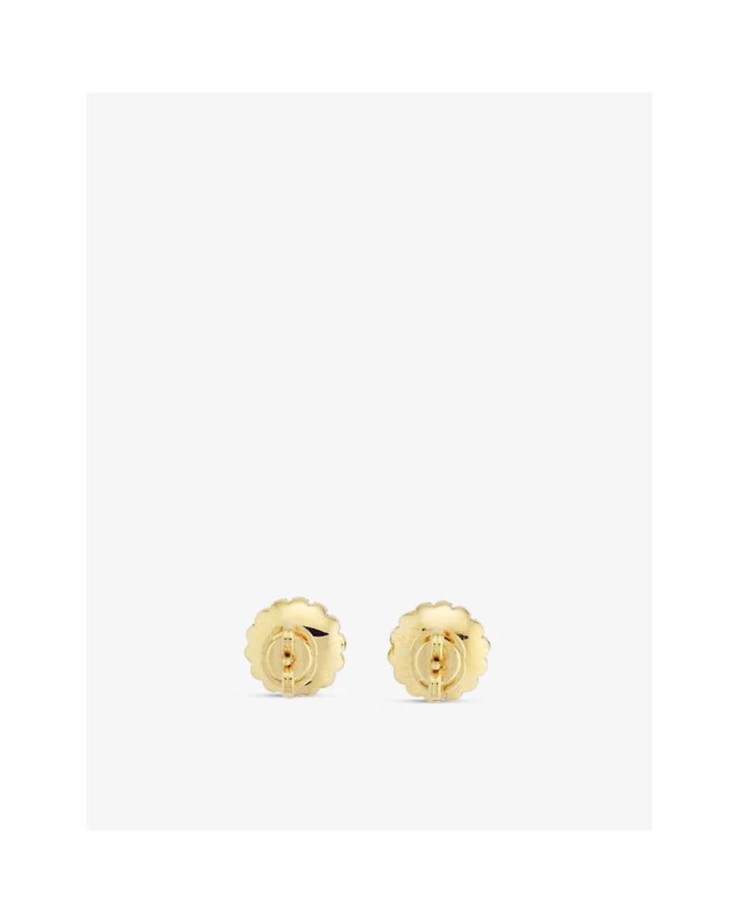 Gucci Vintage Oversized Brown Resin and Clear Rhinestone Statement Ear –  Amarcord Vintage Fashion