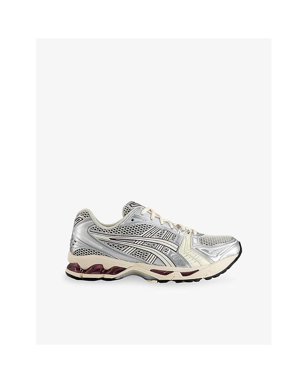 Asics White Gel Kayano 14 Woven Trainers for men
