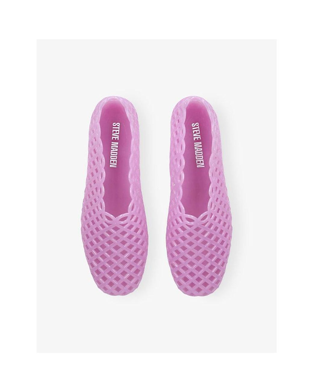 Steve Madden Purple Grove Jelly Ballet Flats