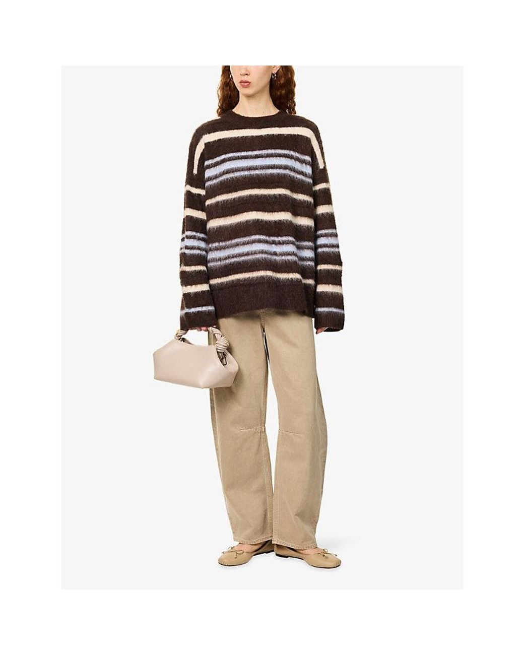 4th & Reckless Multicolor Liea Striped Knitted Jumper
