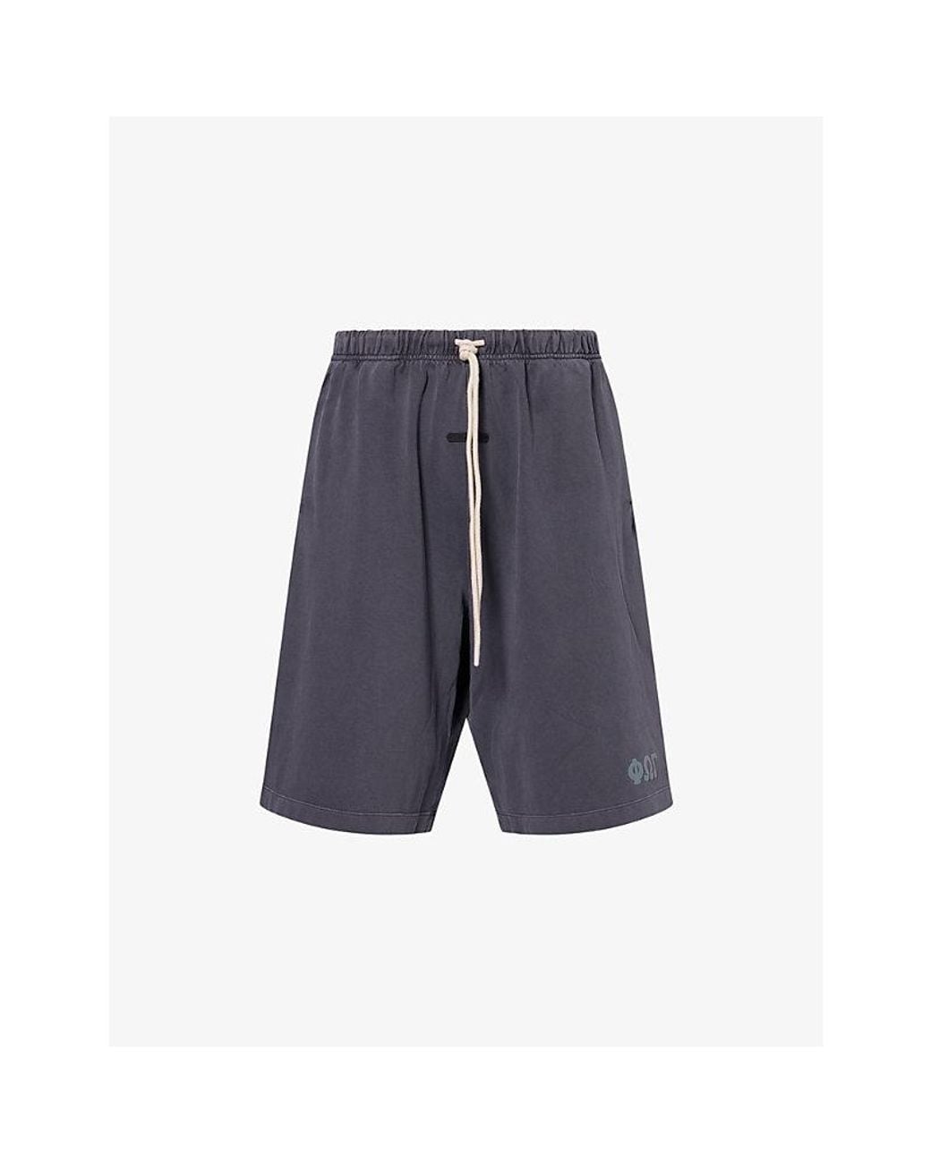 Fear Of God Blue 90's Cotton-Jersey Sweat Shorts for men