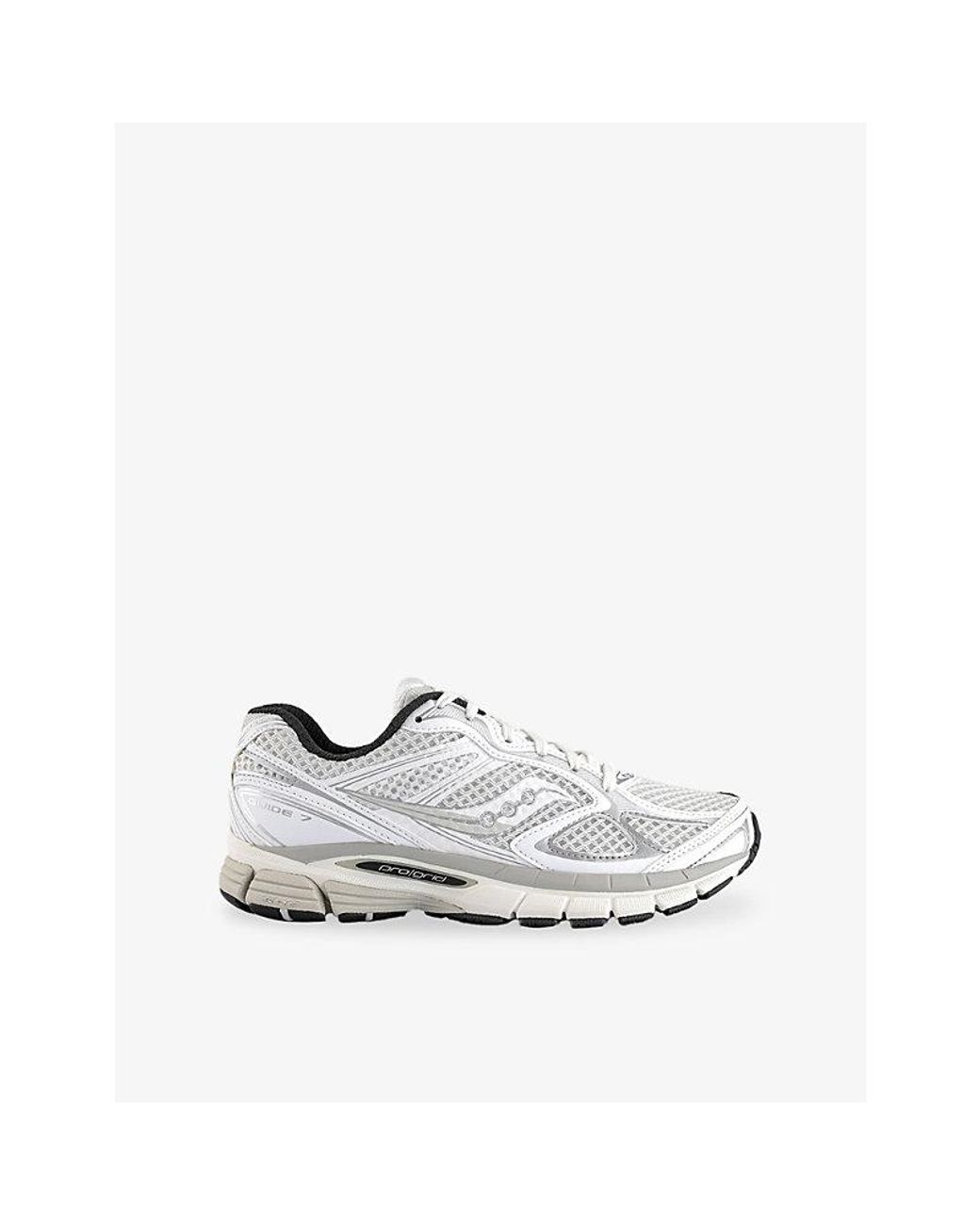 Saucony White Progrid Guide 7 Woven Trainers for men