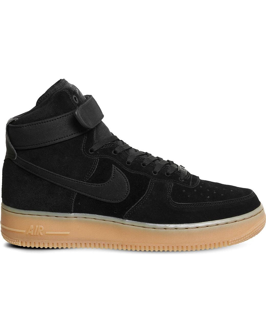 Nike Nike Air Force 1 High '07 Lv8 Suede in Black for Men | Lyst