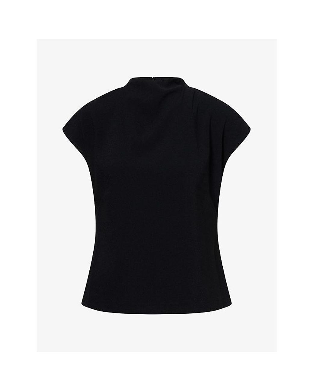 Stylein Black Borno Sleeveless Woven Top
