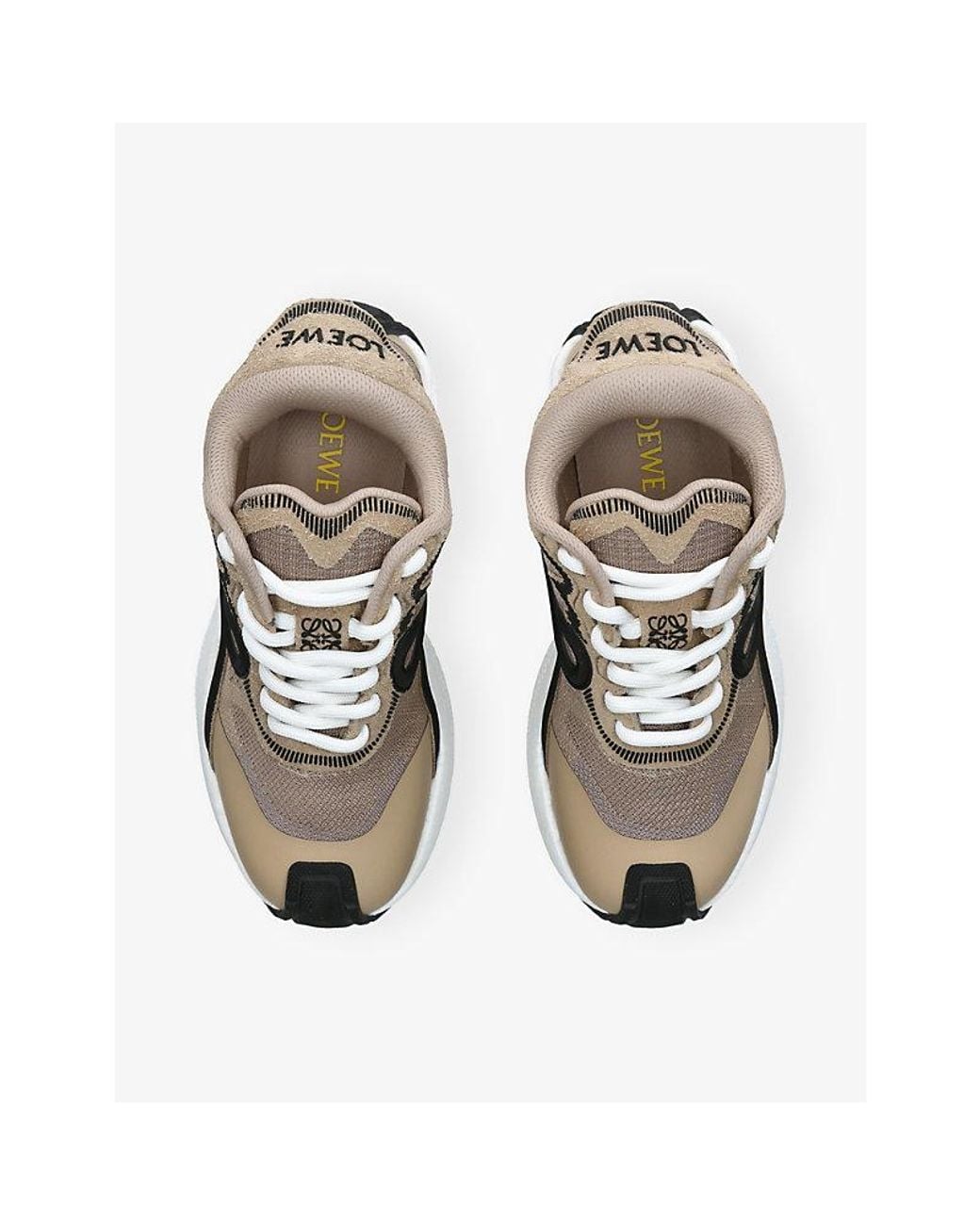 Loewe Metallic Pogo Mesh Trainers