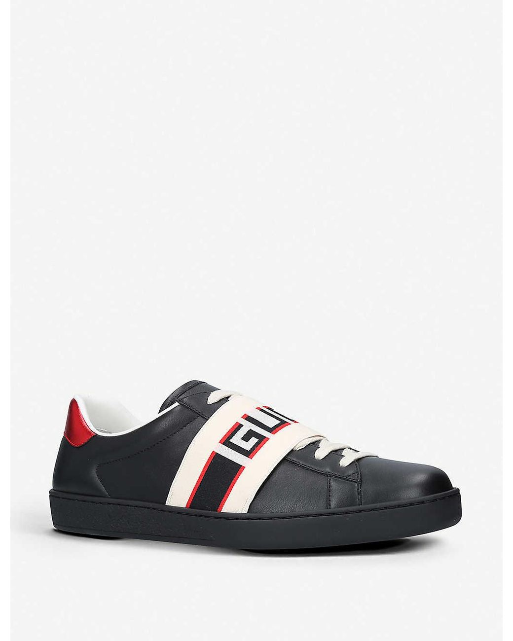 Gucci New Ace Sneaker in Black for Men | Lyst