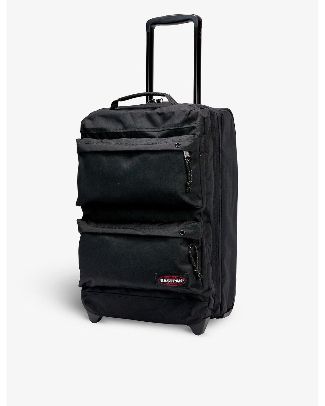 Eastpak Synthetic Double Tranverz Cabinsize Woven Suitcase in Black Lyst