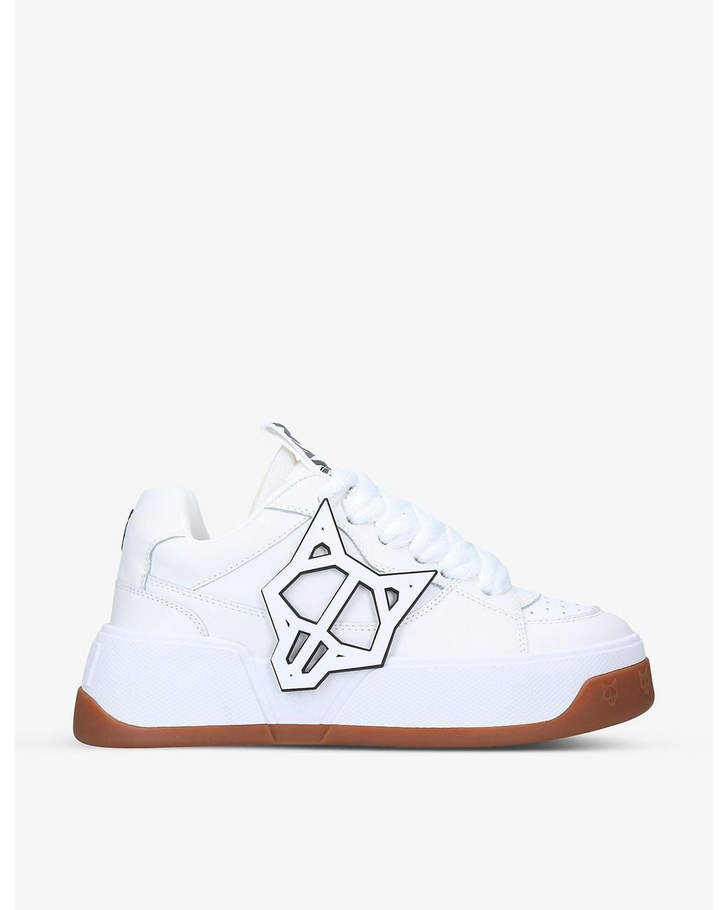 white low top trainers