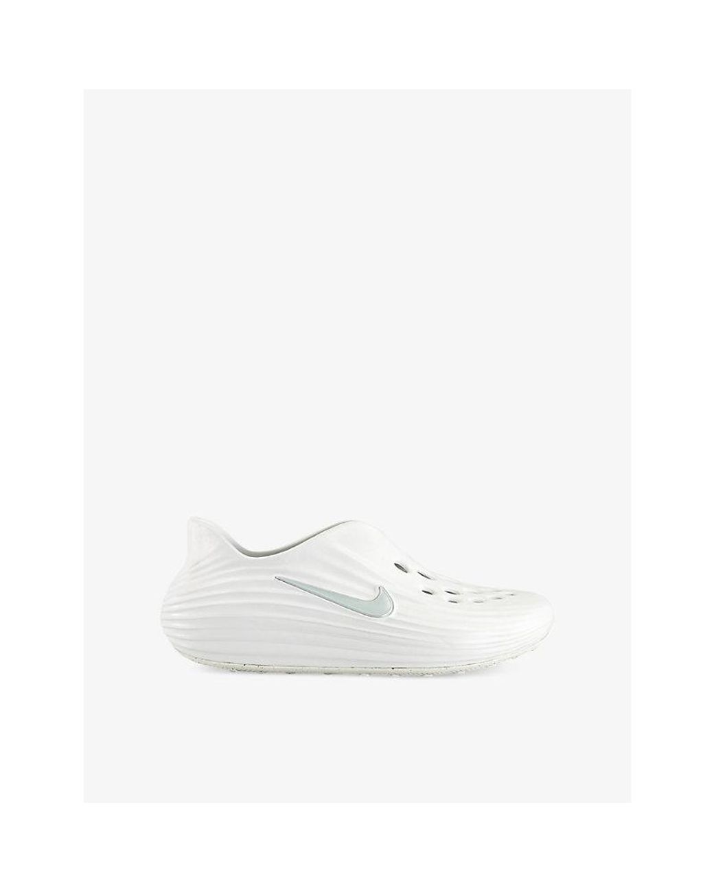 Nike White React Rejuven8 Leather Shoes for men