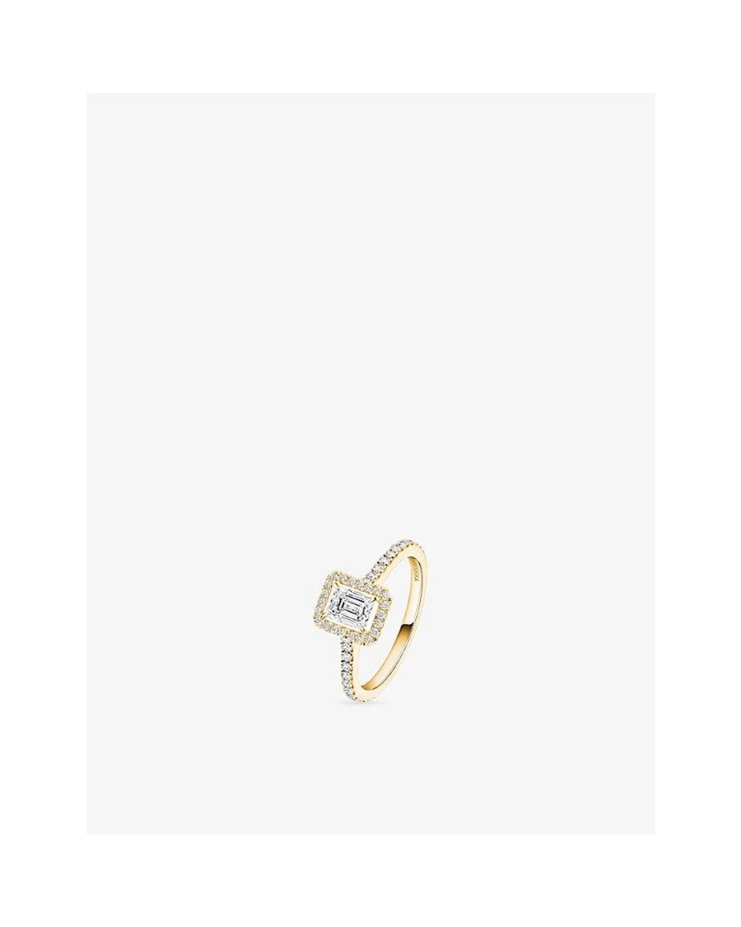 Messika White Joy 0.40Ct 18Ct And 0.75Ct Diamond Ring