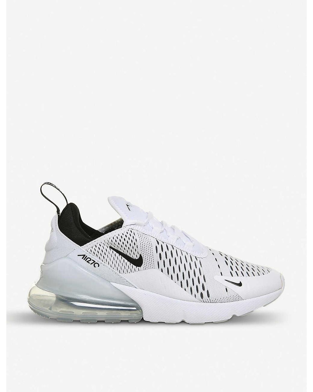 Nike Air Max 270 Low-top Mesh Trainers in White | Lyst UK
