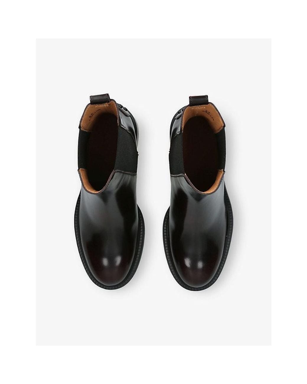 Tod's Black Tronchetto Leather Heeled Ankle Boots