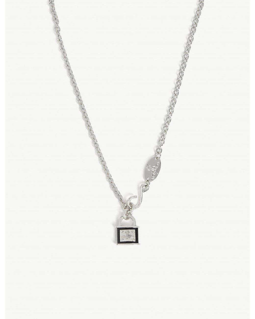 Vivienne Westwood Milos Padlock Pendant 