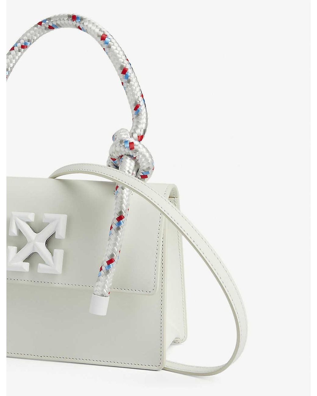 Off-White c/o Virgil Abloh Rope Handle Mini Tote Bag in White