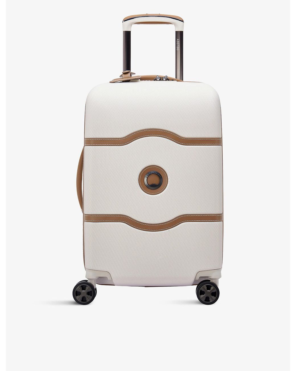 Delsey Chatelet Air Shell Suitcase 55cm in White Lyst