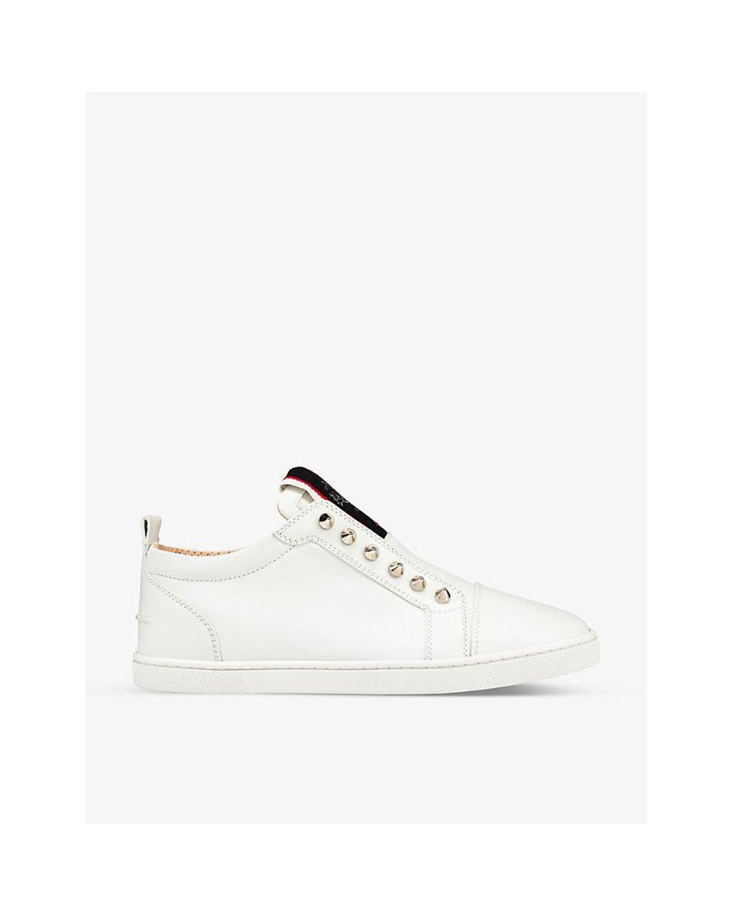 Christian Louboutin F.a.v Fique A Vontade Leather Low-top Trainers