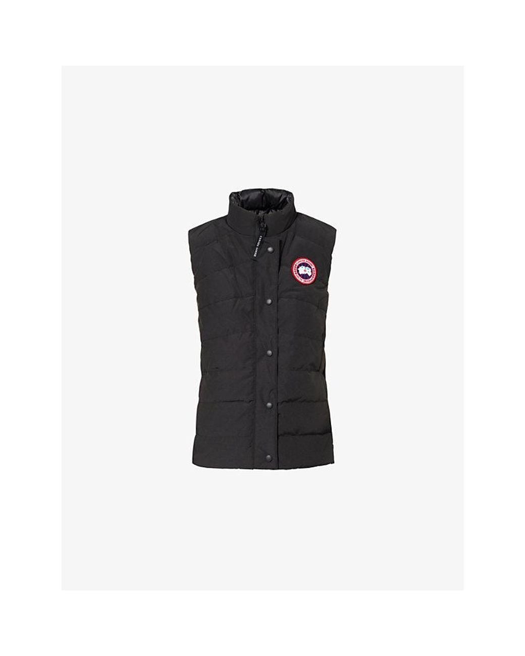 Canada Goose Black Freestyle Padded Slim-Fit Shell-Down Gilet