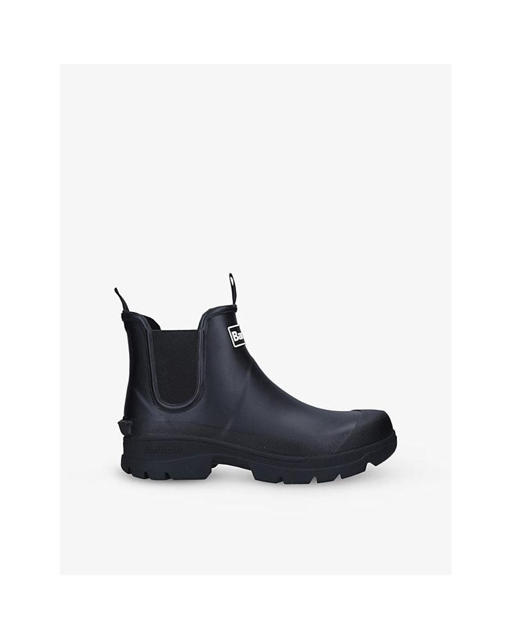 Barbour Blue Nimbus Wellington Rubber Chelsea Boots for men