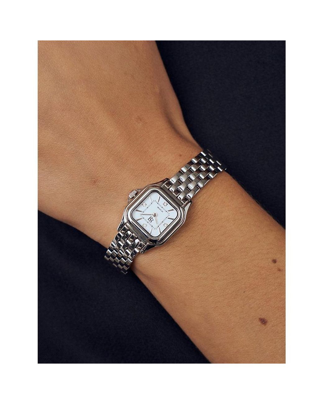 Sif Jakobs White Fiorella Stainless-Steel Watch